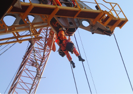 Offshore crane maintenance case study.