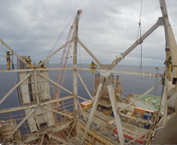 GWA derrick decommissioning.