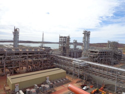 an overhead shot of the kgp facility.