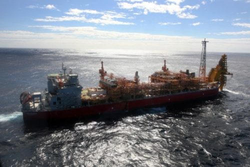 The Nganhurra fpso.