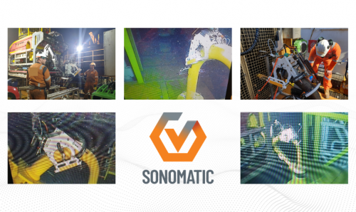 Sonomatic subsea Gooseneck inspections completed with a custom made subsea scanner