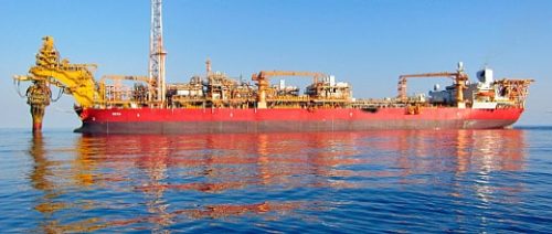 An image from Woodside Energy of one of the Offshore FPSO's vertech managed the inspection, NDT, Marine class and specialist maintenance over a five-year term.