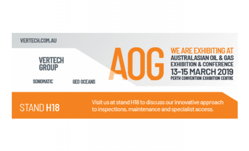 Vertech Group Australian Oil and Gas expo 2019 (AOG) Stand H18.
